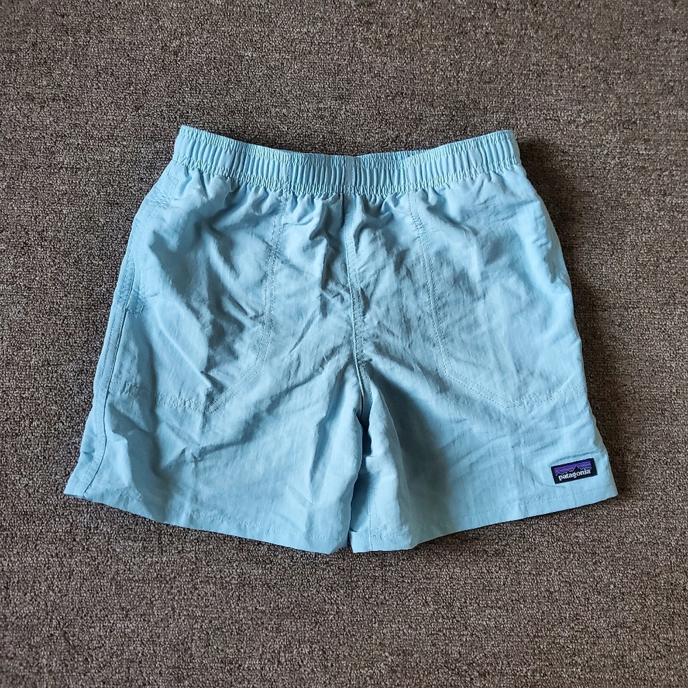 Patagonia boys' baggies 5" skyblue